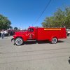Desfile de unidades bomberos